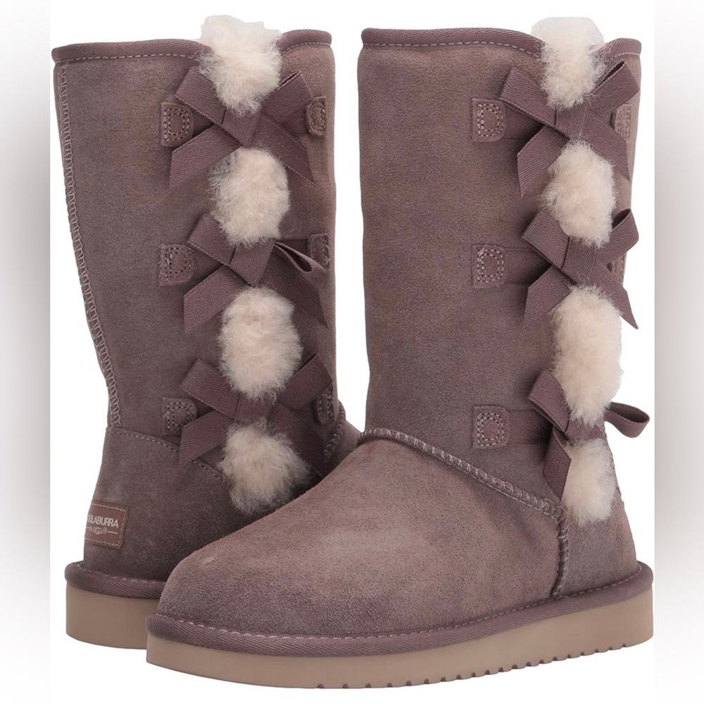 Koolaburra by UGG Women's Victoria Tall Fashion Boot 100% Leather - Size 7